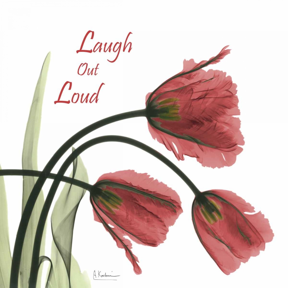 Out Loud Tulips L83 art print by Albert Koetsier for $57.95 CAD