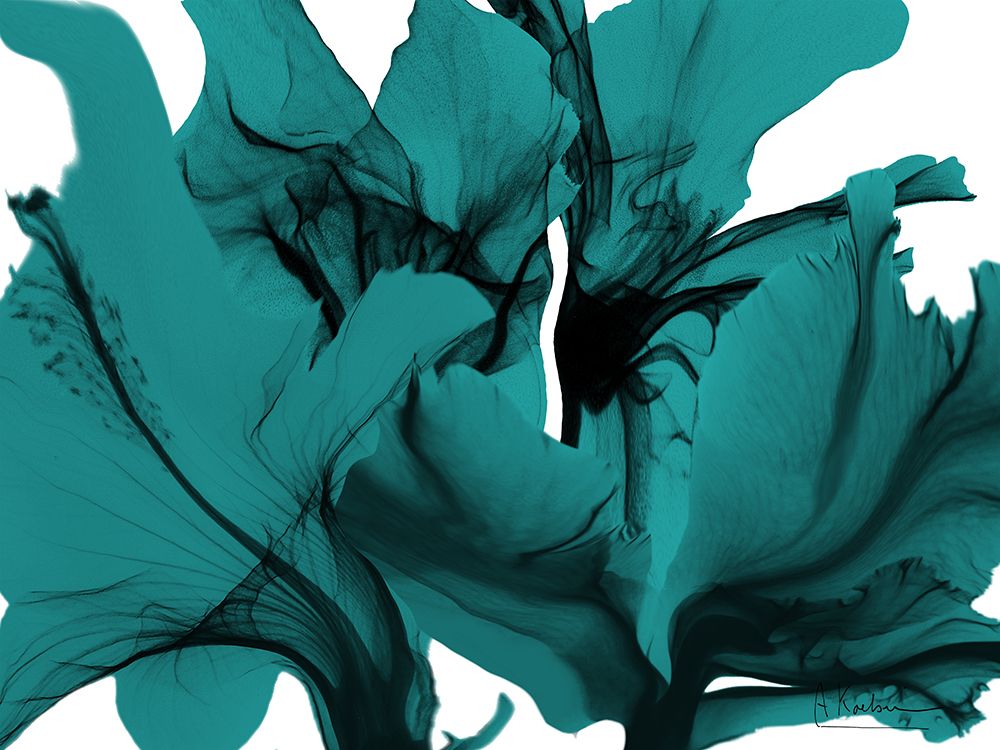 Familiar Teal 3 art print by Albert Koetsier for $57.95 CAD