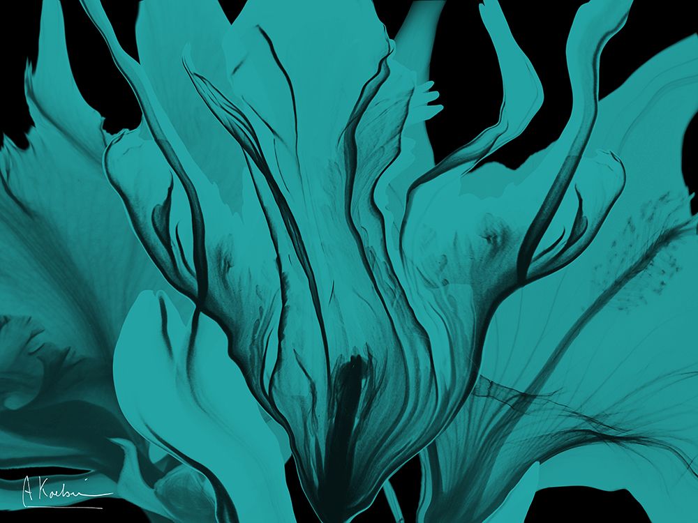 Sensitive Teal 2 art print by Albert Koetsier for $57.95 CAD