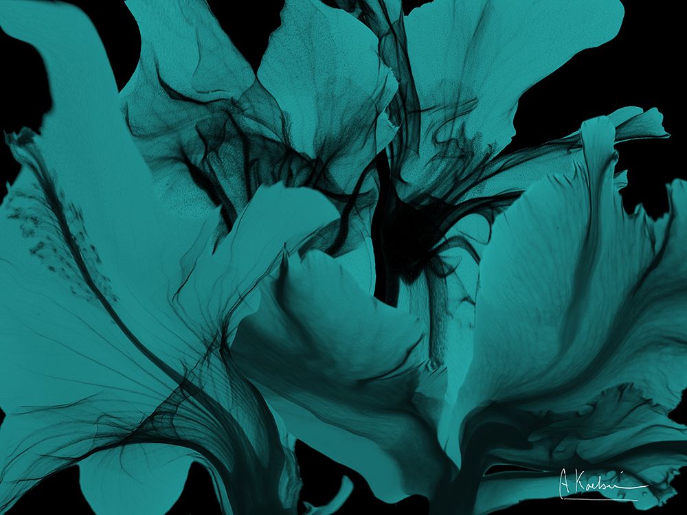 Sensitive Teal 3 art print by Albert Koetsier for $57.95 CAD