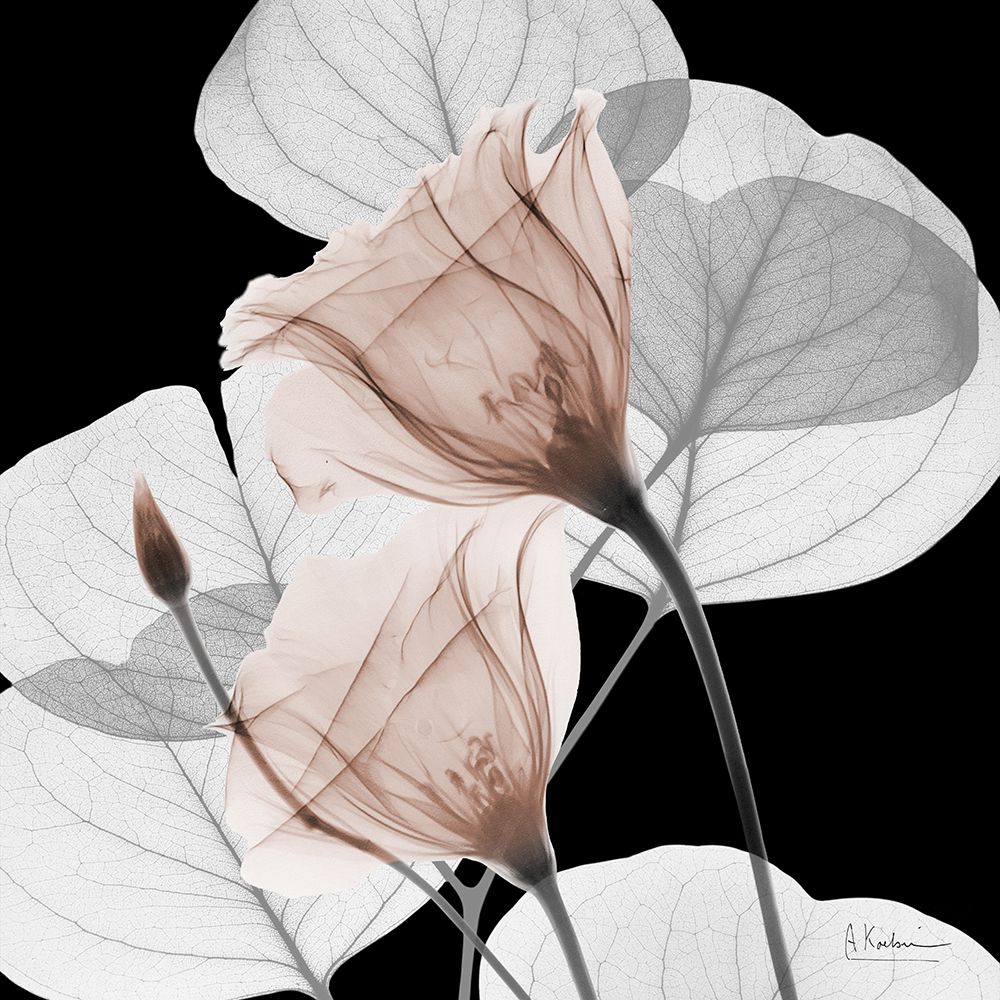 Future Mocha Blooms 1 V2 art print by Albert Koetsier for $57.95 CAD