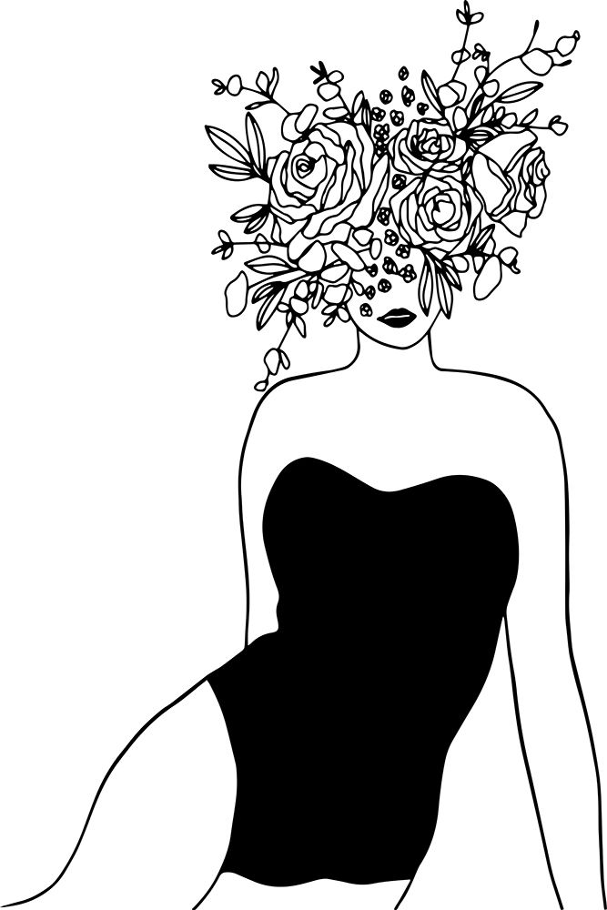 Silhouette Series 3 art print by Alisha Kiara Design for $57.95 CAD