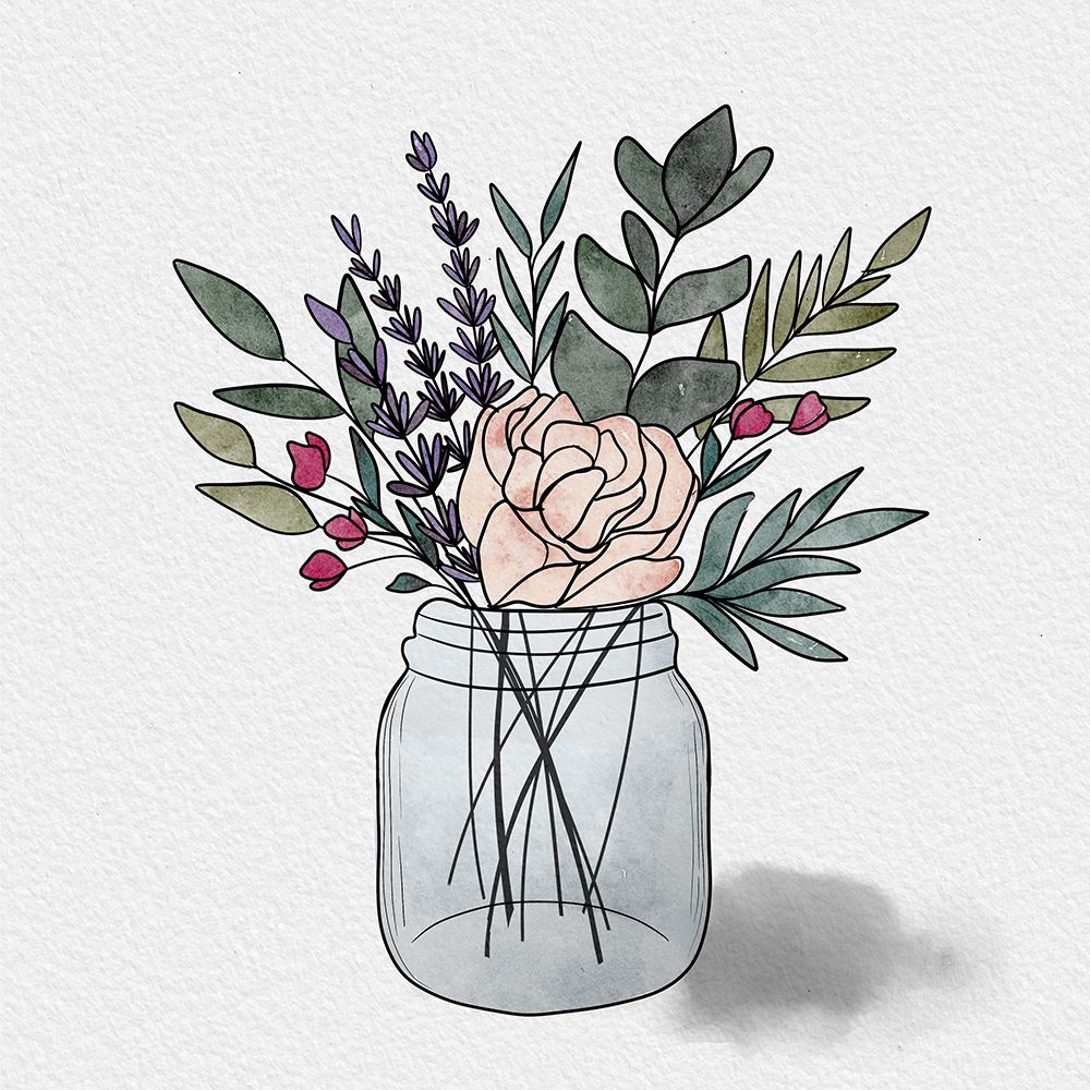Farmers Market Florals 3 art print by Alisha Kiara Design for $57.95 CAD