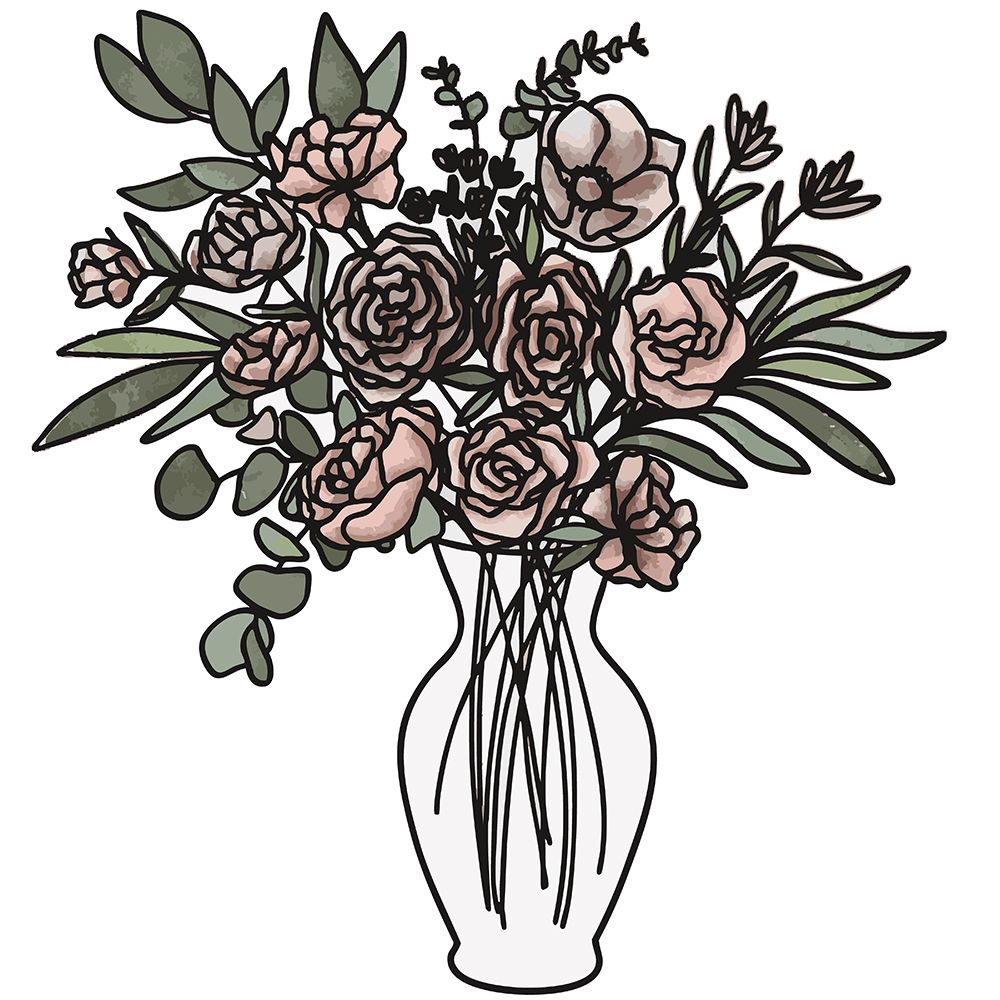 Margo Muted art print by Alisha Kiara Design for $57.95 CAD
