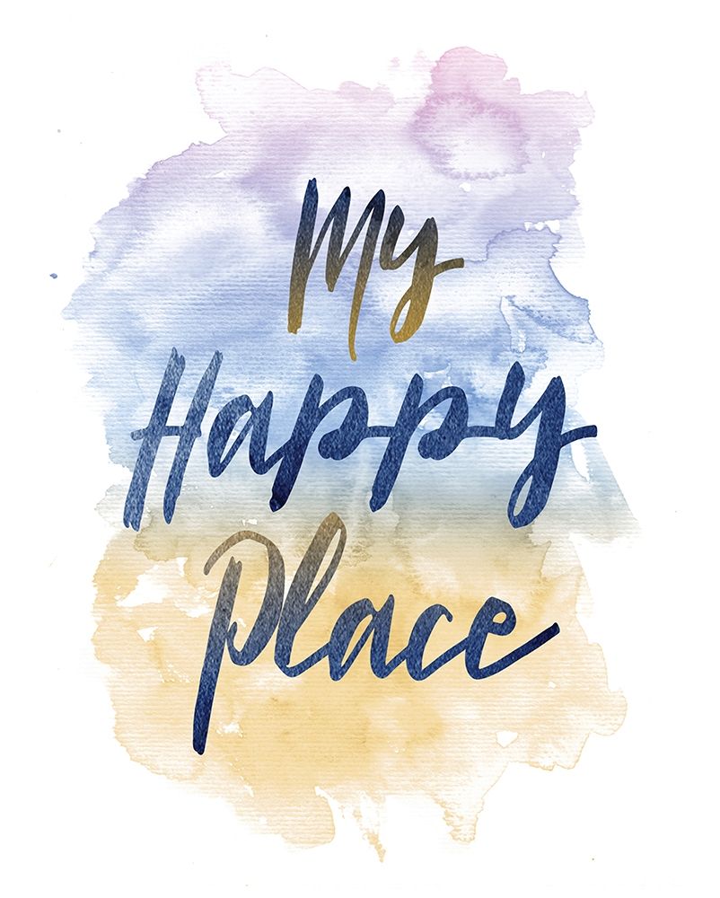 My Happy Place art print by Alicia Vidal for $57.95 CAD