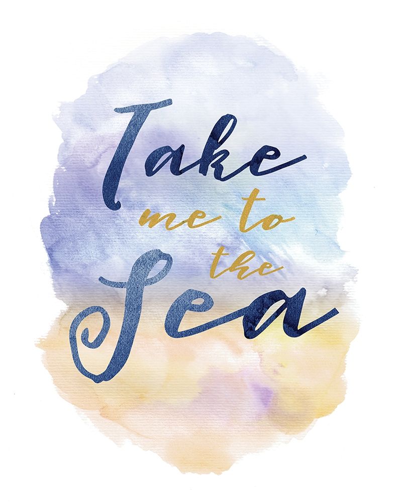 Take Me To The Sea art print by Alicia Vidal for $57.95 CAD