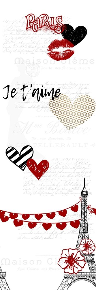 Paris Hearts art print by Ann Bailey for $57.95 CAD