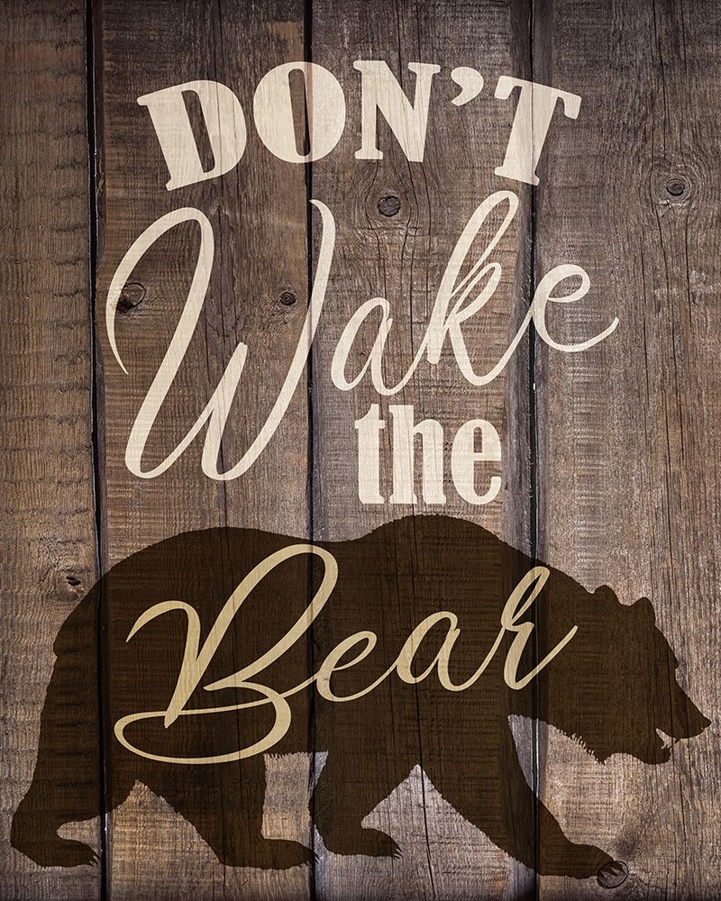 Dont Wake the Bear art print by Ann Bailey for $57.95 CAD