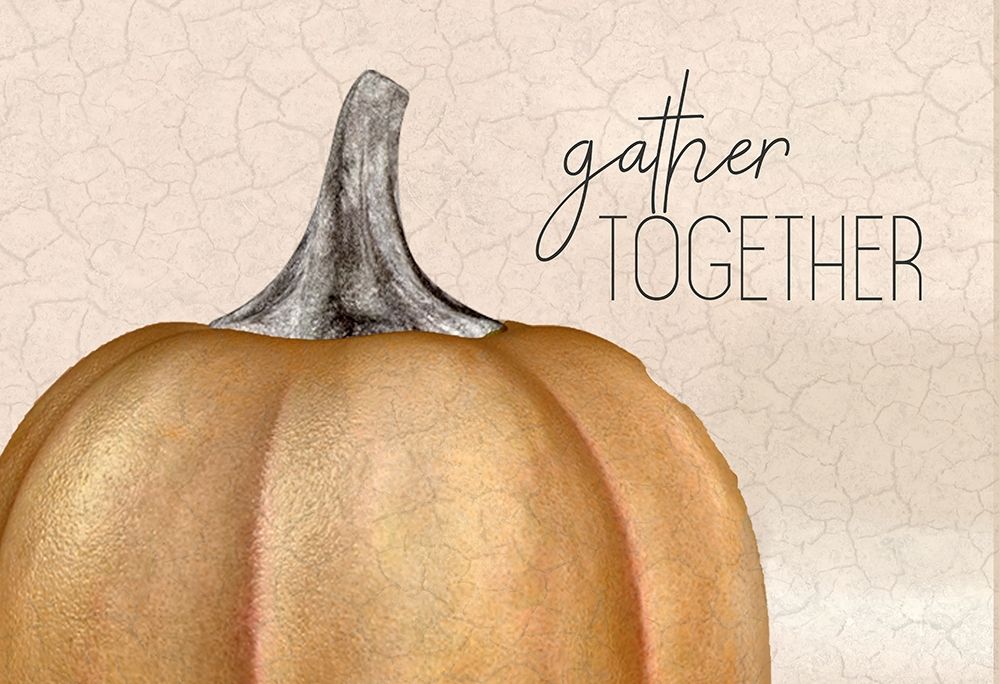 Gather Together Pumpkin art print by Ann Bailey for $57.95 CAD