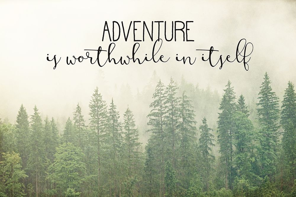 Adventure is Worthwhile art print by Ann Bailey for $57.95 CAD