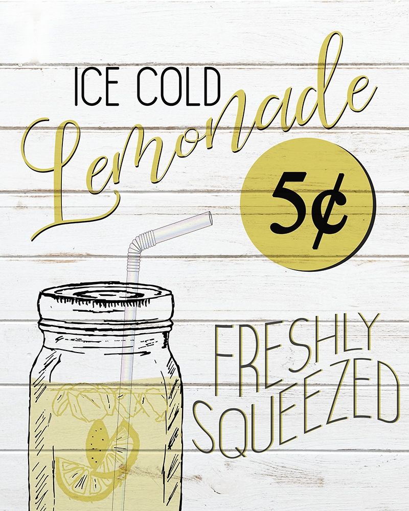 Ice Cold Lemonade art print by Ann Bailey for $57.95 CAD