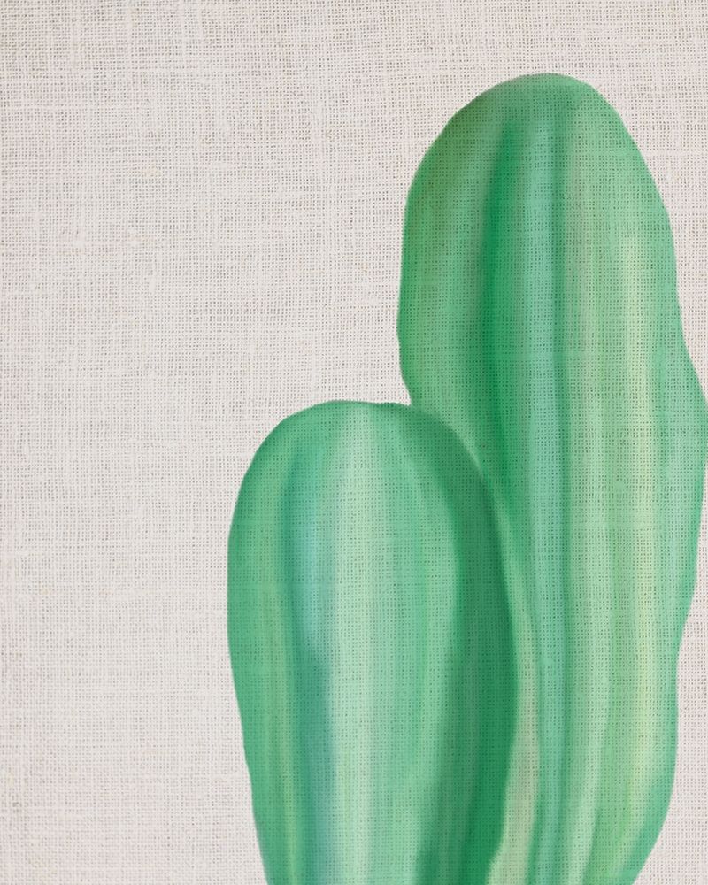 Linen Cactus 2 art print by Ann Bailey for $57.95 CAD