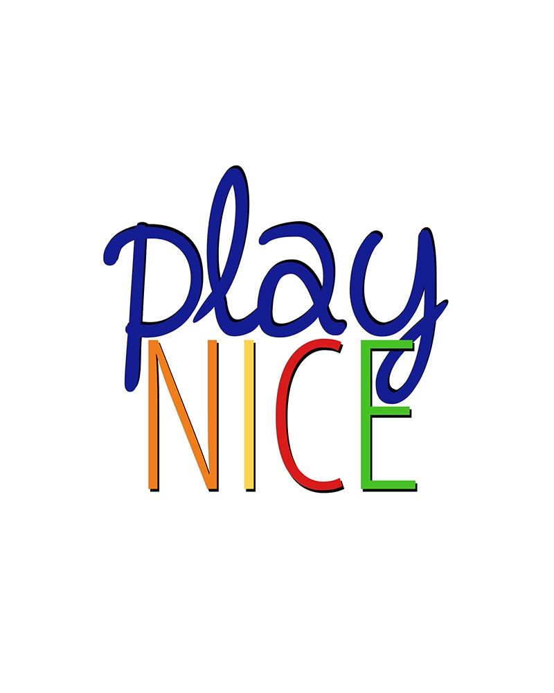 Play Nice 1 art print by Ann Bailey for $57.95 CAD