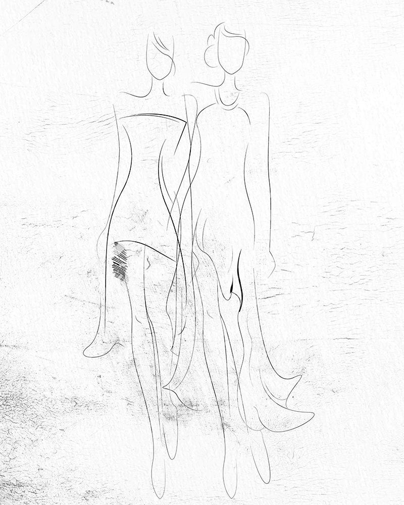 Fashion Sketch 1 art print by Ann Bailey for $57.95 CAD