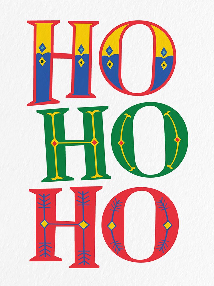 Ho Ho Ho art print by Ann Bailey for $57.95 CAD