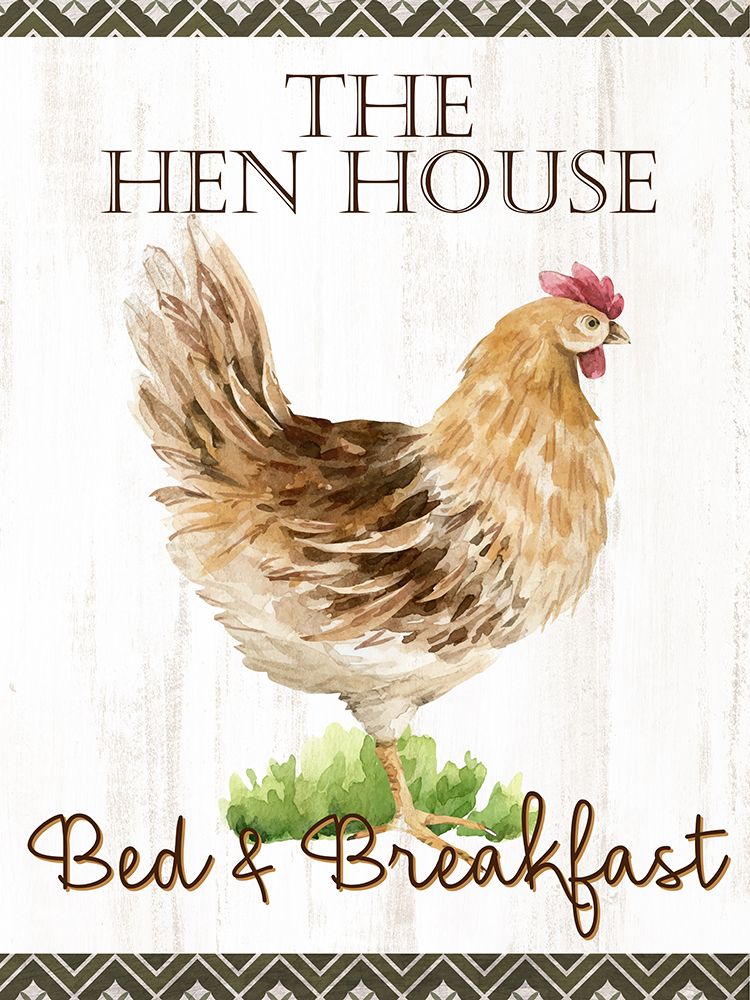 Hen House art print by Ann Bailey for $57.95 CAD