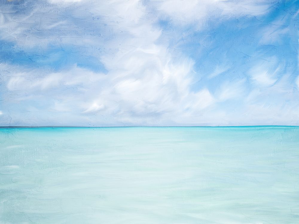 Ocean Meets the Sky art print by Ann Bailey for $57.95 CAD
