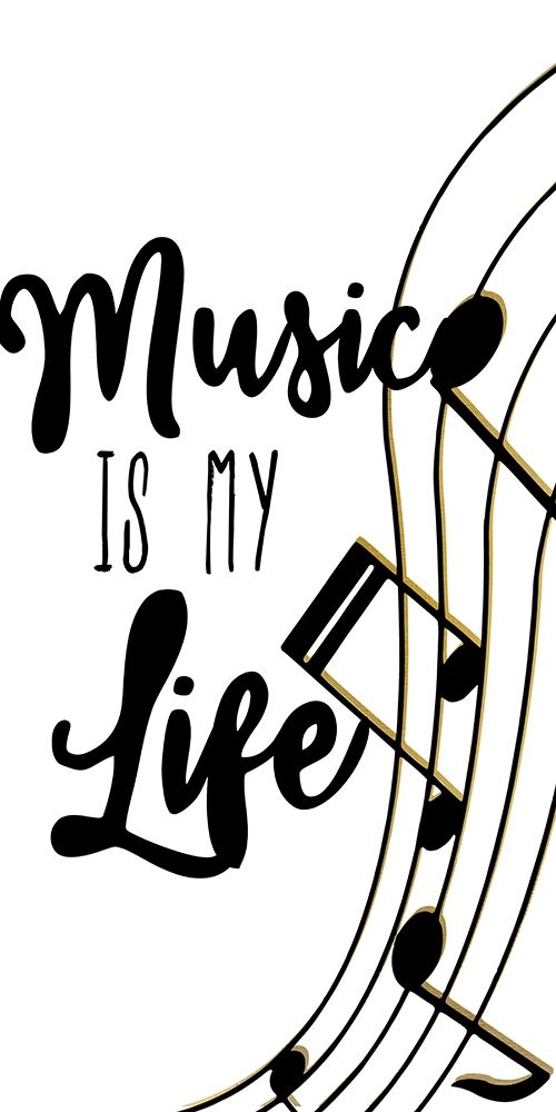 Music is My Life 2 art print by Ann Bailey for $57.95 CAD
