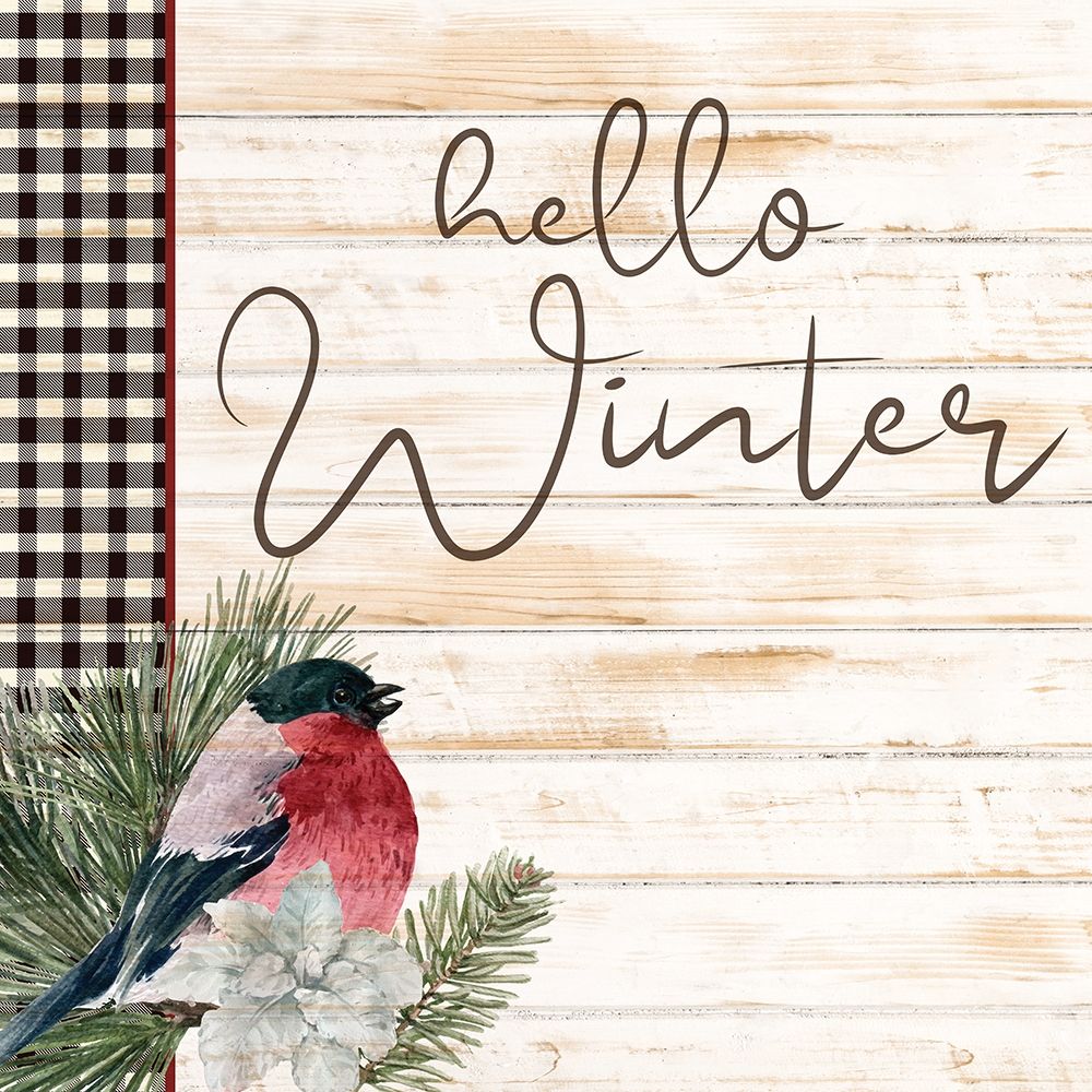 Hello Winter art print by Ann Bailey for $57.95 CAD