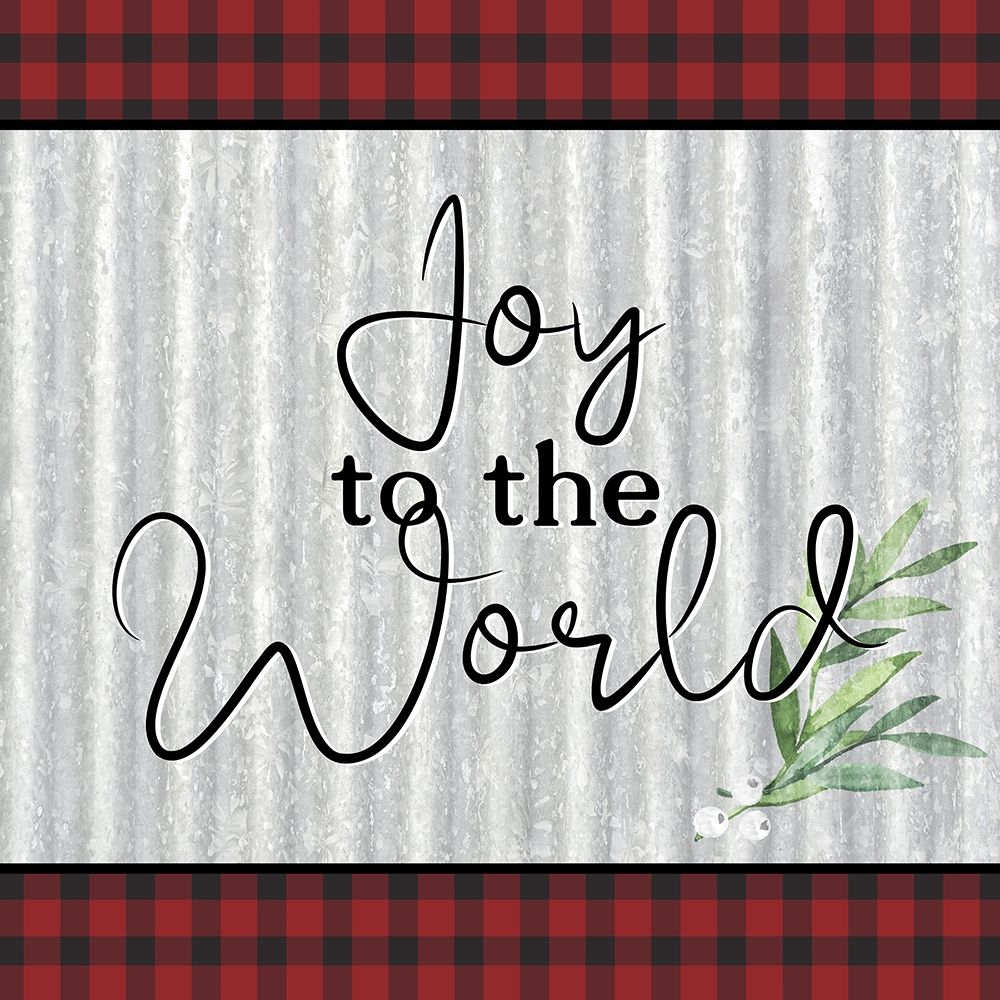 Joy to the Word Metal art print by Ann Bailey for $57.95 CAD