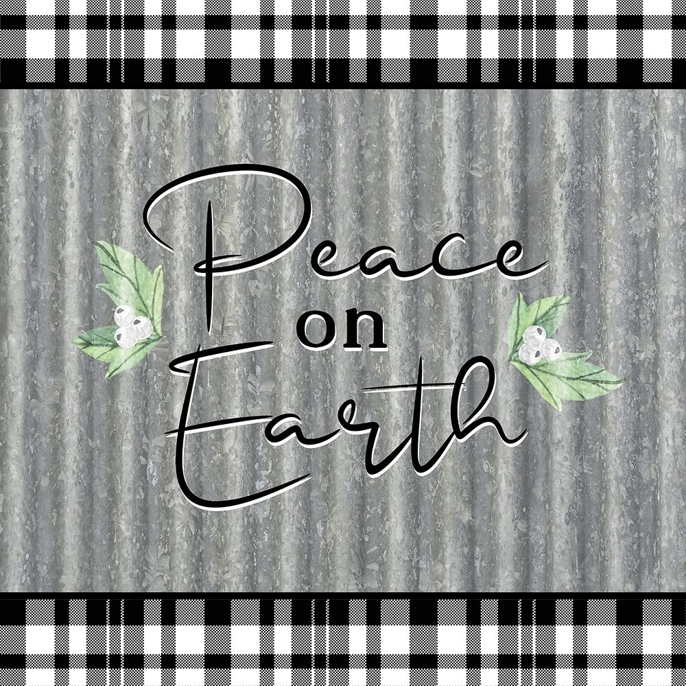 Peace on Earth Galvanized art print by Ann Bailey for $57.95 CAD