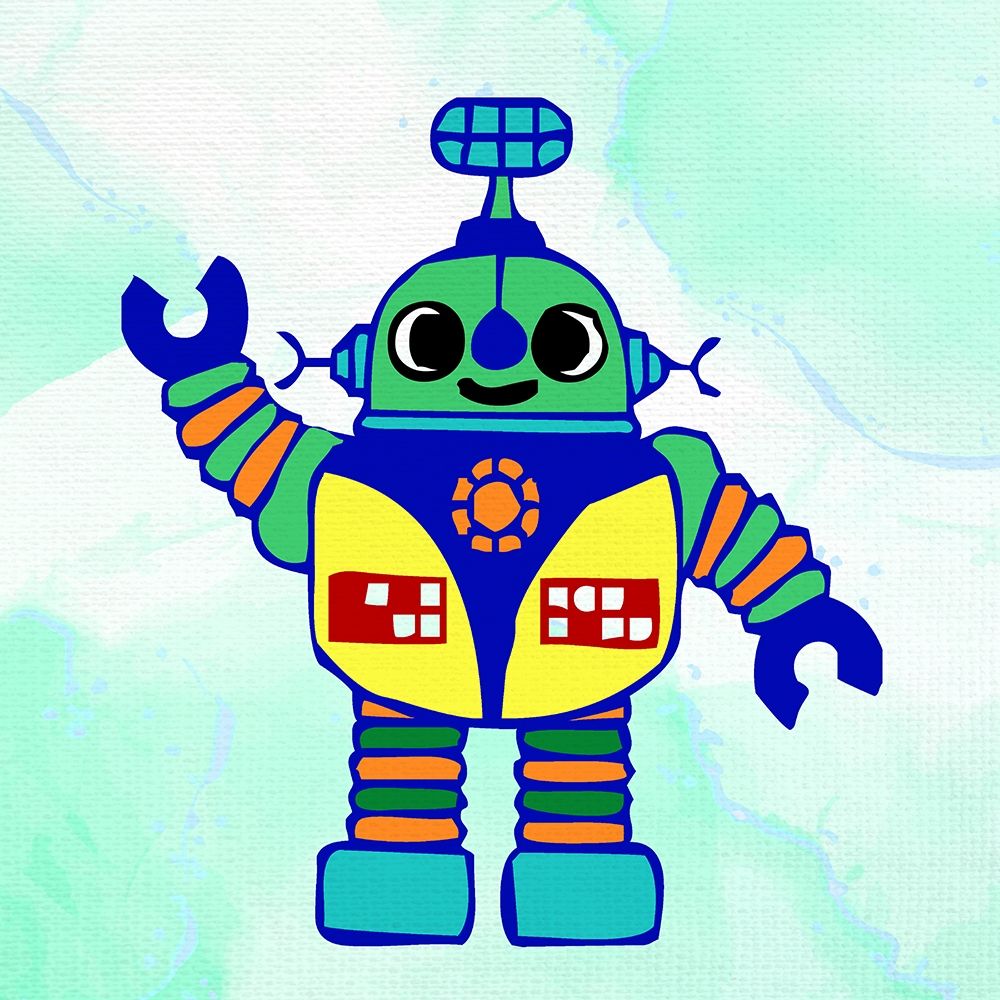 Robot 1 art print by Ann Bailey for $57.95 CAD