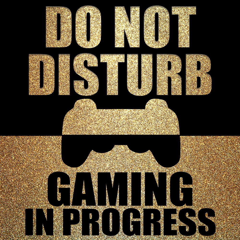 Gold Gamer Girl 3 art print by Ann Bailey for $57.95 CAD