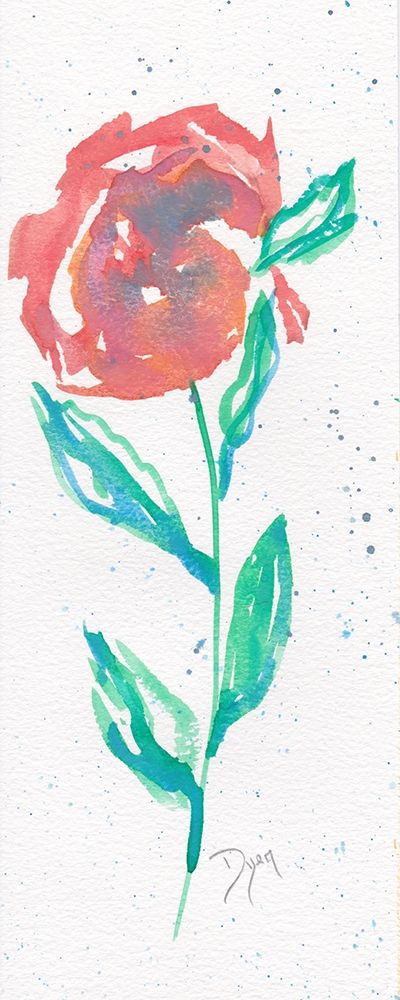2019 Florals Peony II 1 art print by Beverly Dyer for $57.95 CAD