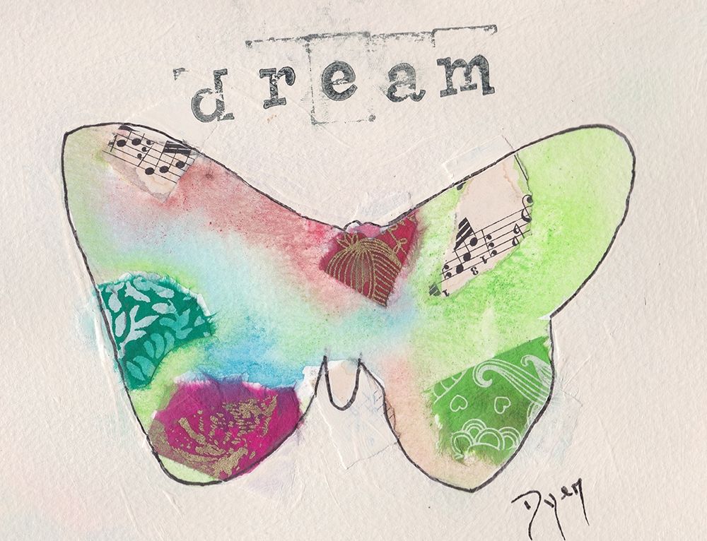 Butterfly Dream II art print by Beverly Dyer for $57.95 CAD