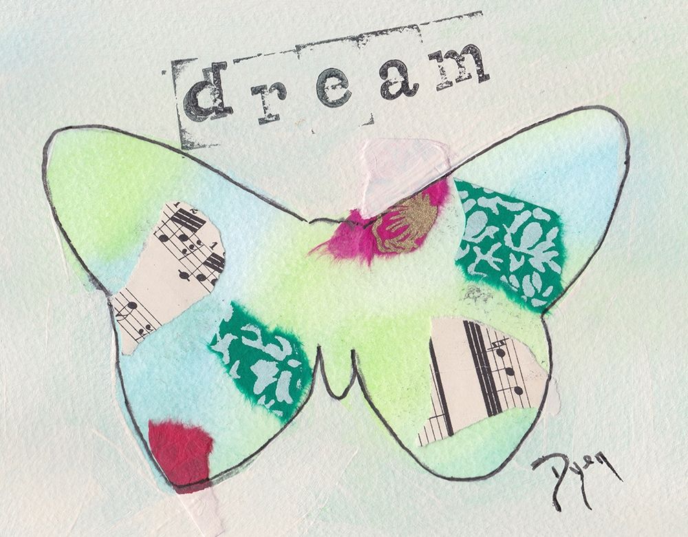 Butterfly Dream art print by Beverly Dyer for $57.95 CAD