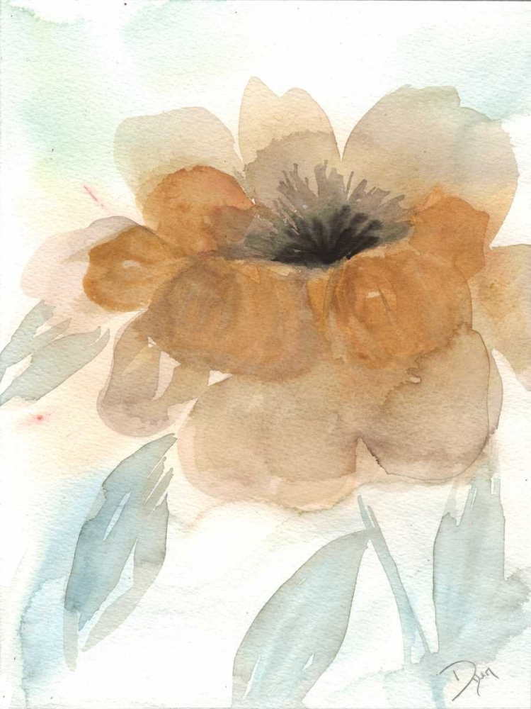 Neutral Peony I art print by Beverly Dyer for $57.95 CAD