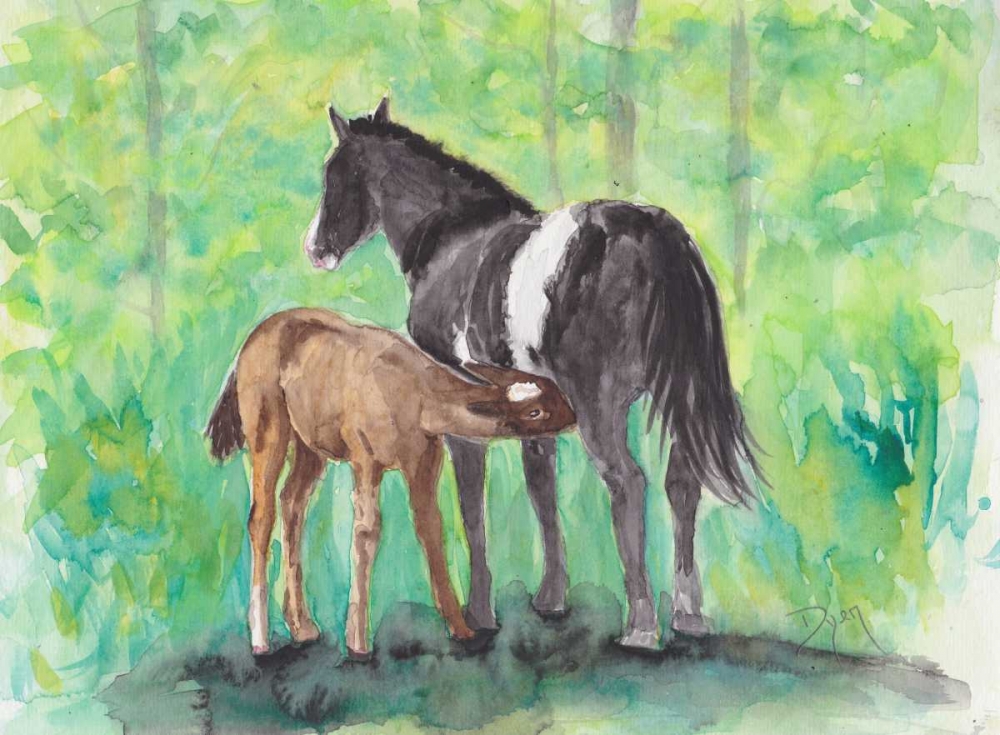 Tender Moment I art print by Beverly Dyer for $57.95 CAD