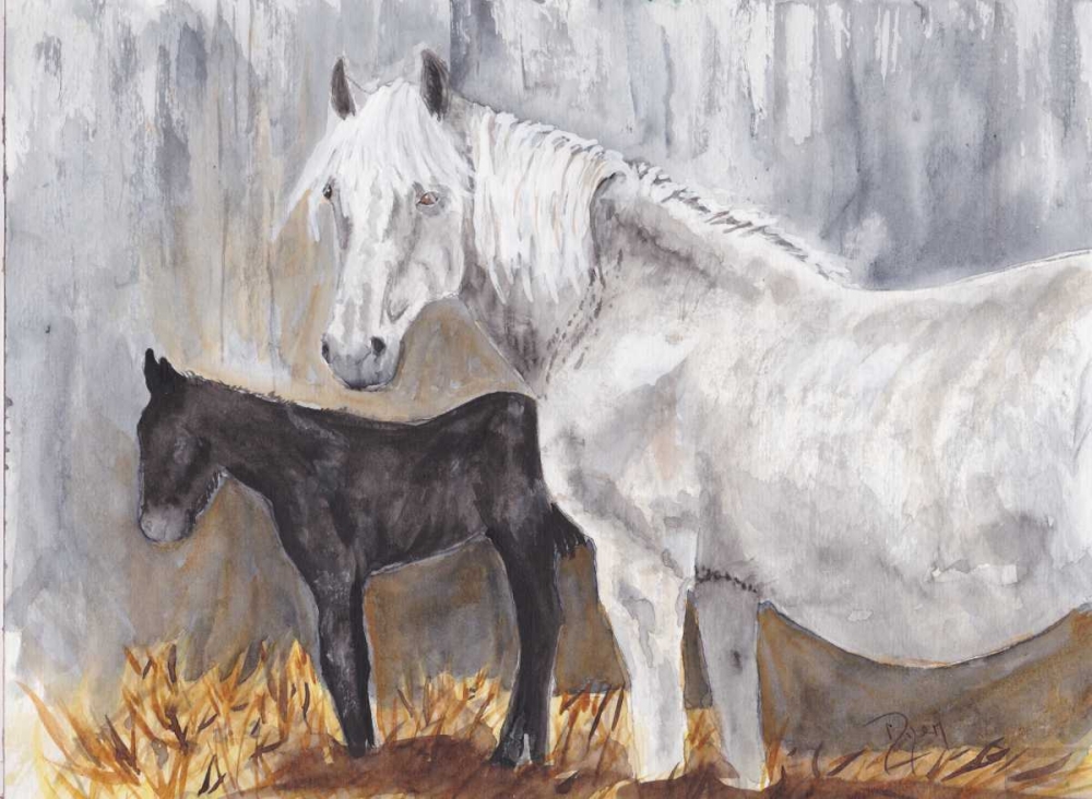 Tender Moment II art print by Beverly Dyer for $57.95 CAD