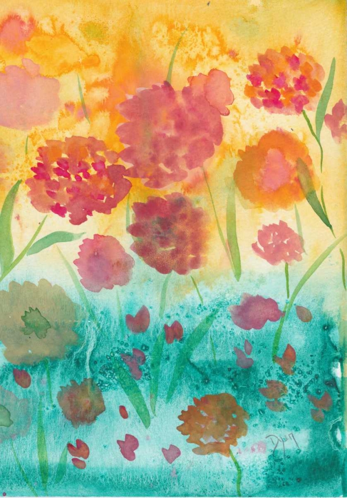 Spring Meadow I art print by Beverly Dyer for $57.95 CAD