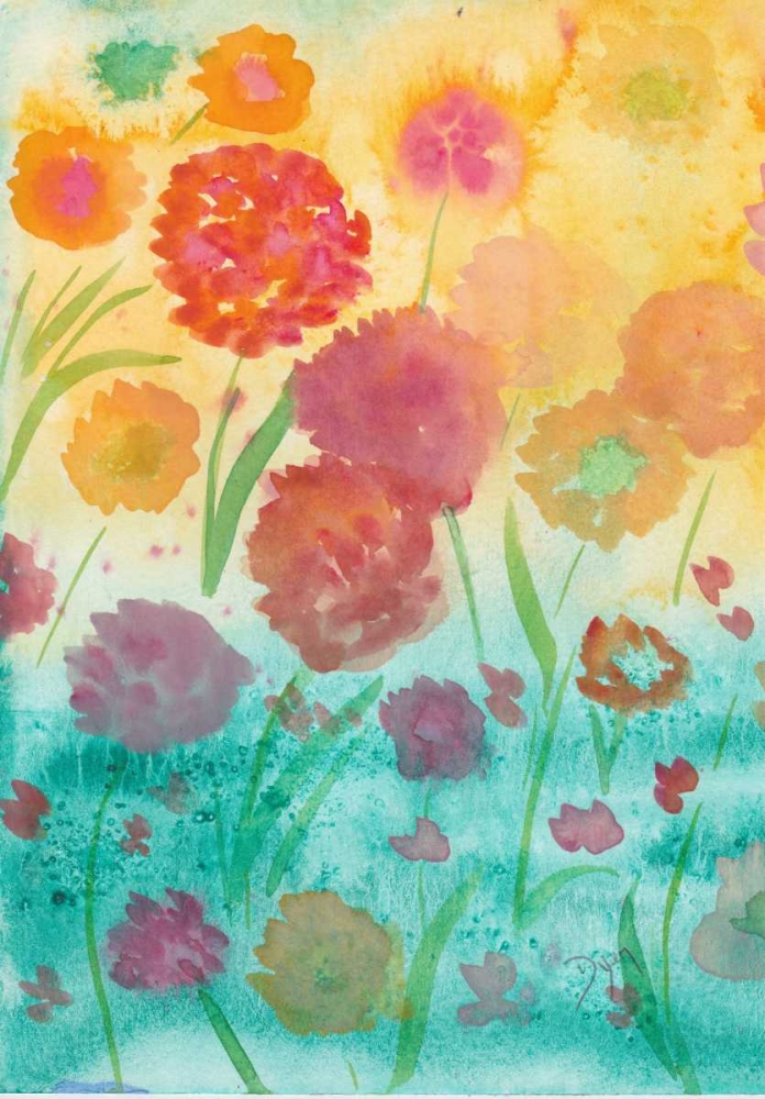 Spring Meadow II art print by Beverly Dyer for $57.95 CAD