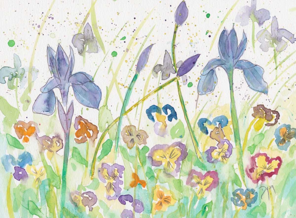 Iris and Company art print by Beverly Dyer for $57.95 CAD