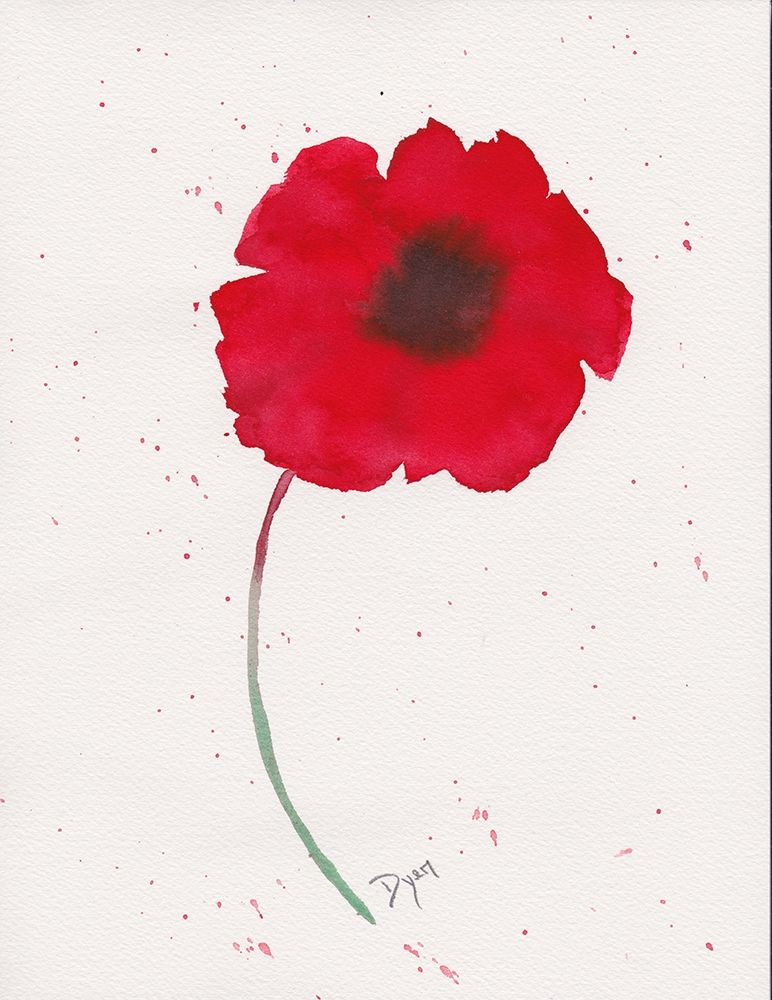 Red Poppy 1 art print by Beverly Dyer for $57.95 CAD