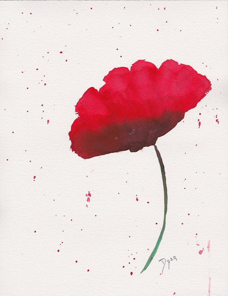 Red Poppy 2 art print by Beverly Dyer for $57.95 CAD