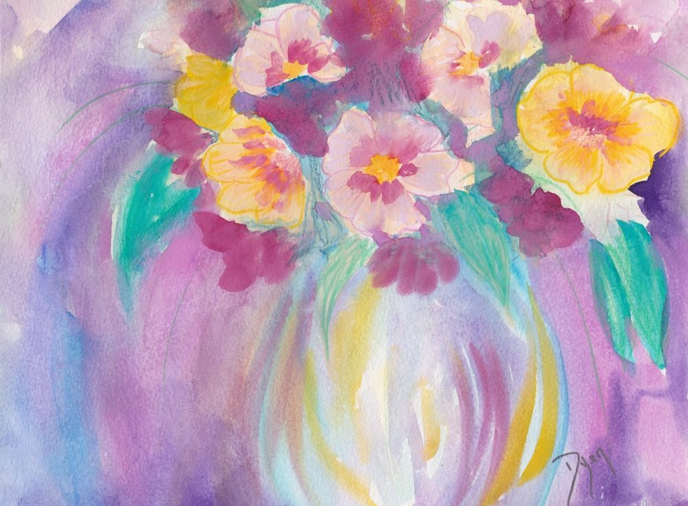 Bright Bouquet art print by Beverly Dyer for $57.95 CAD