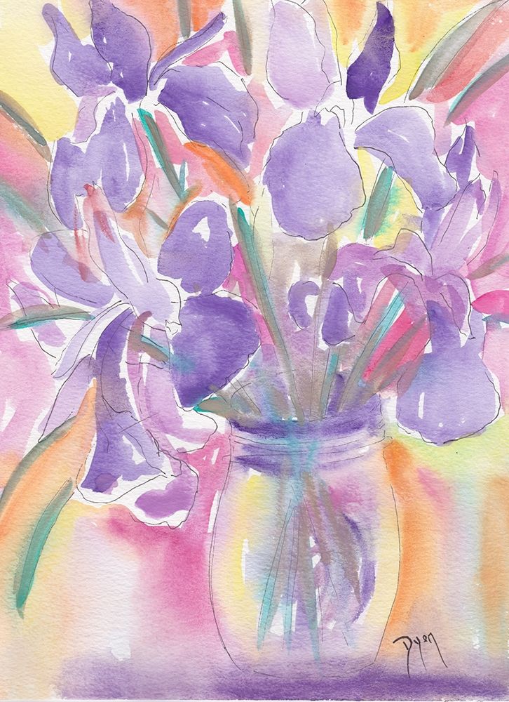 Dutch Iris art print by Beverly Dyer for $57.95 CAD