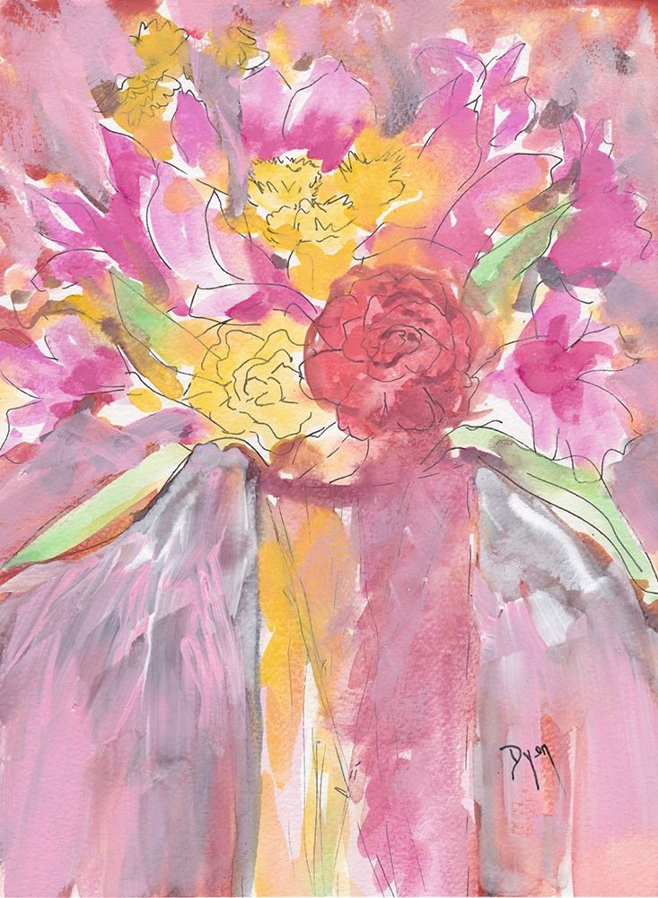 Sunny Posey art print by Beverly Dyer for $57.95 CAD