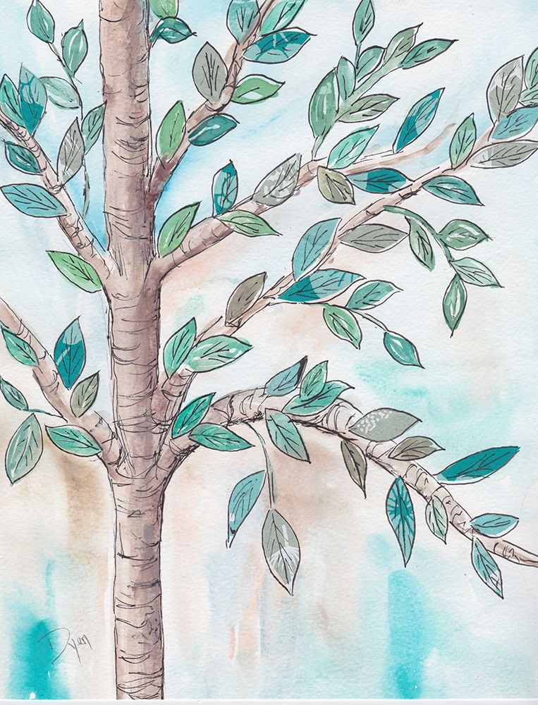 Shade Tree II art print by Beverly Dyer for $57.95 CAD