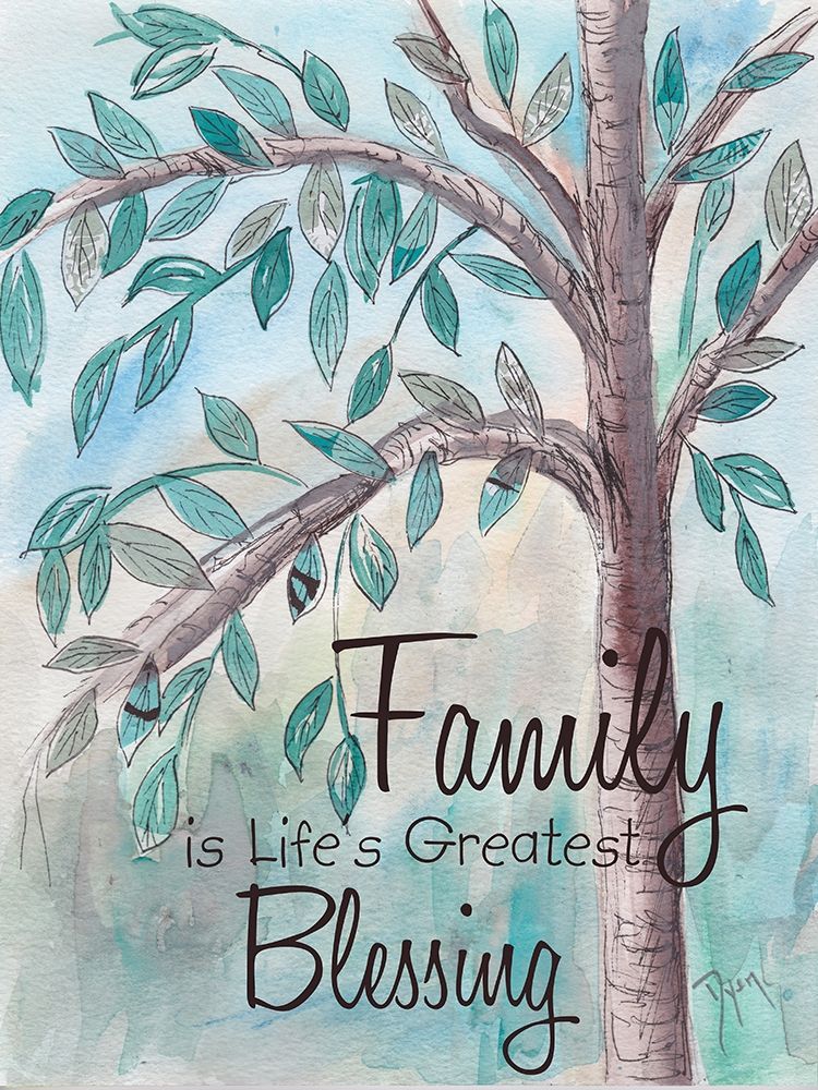 Family Tree 1 art print by Beverly Dyer for $57.95 CAD