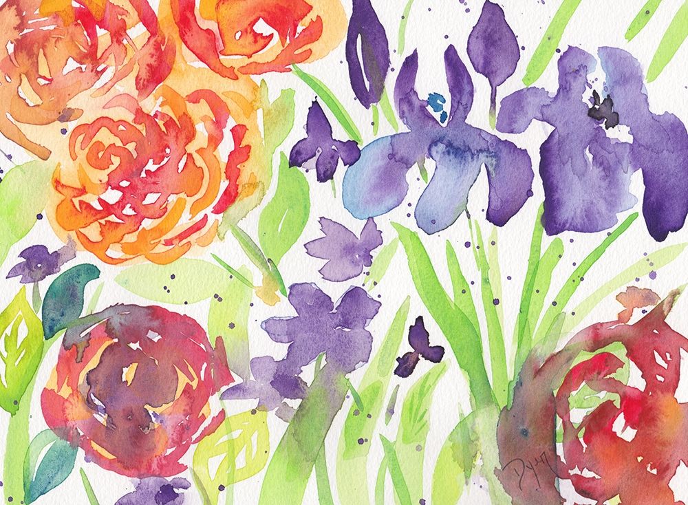 Spring Garden art print by Beverly Dyer for $57.95 CAD