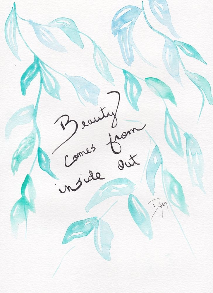 Sentiment Beauty art print by Beverly Dyer for $57.95 CAD