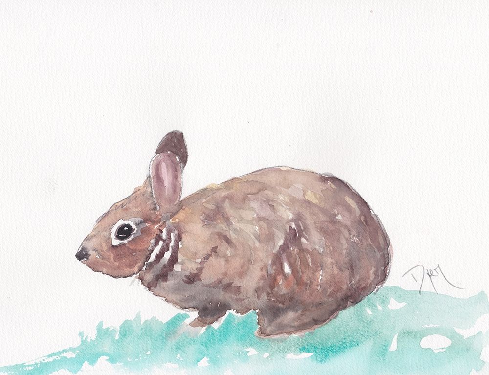 Bunny art print by Beverly Dyer for $57.95 CAD