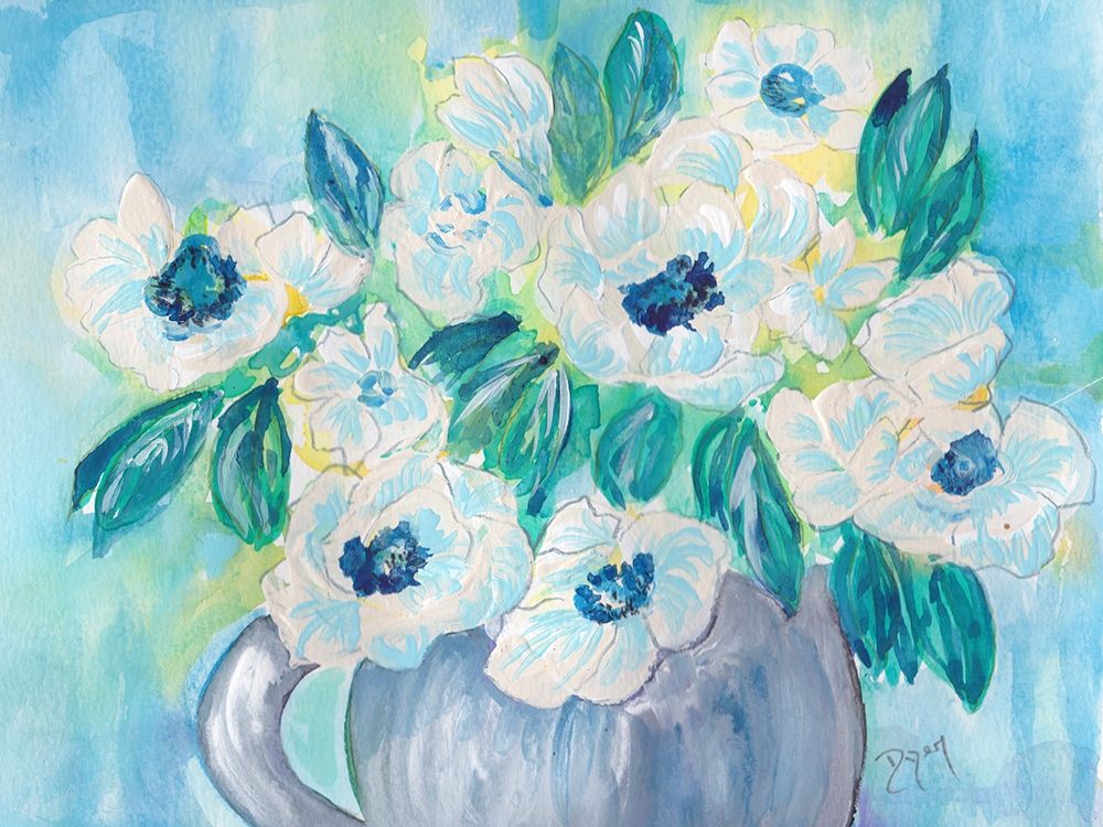 Floral Bouquet art print by Beverly Dyer for $57.95 CAD