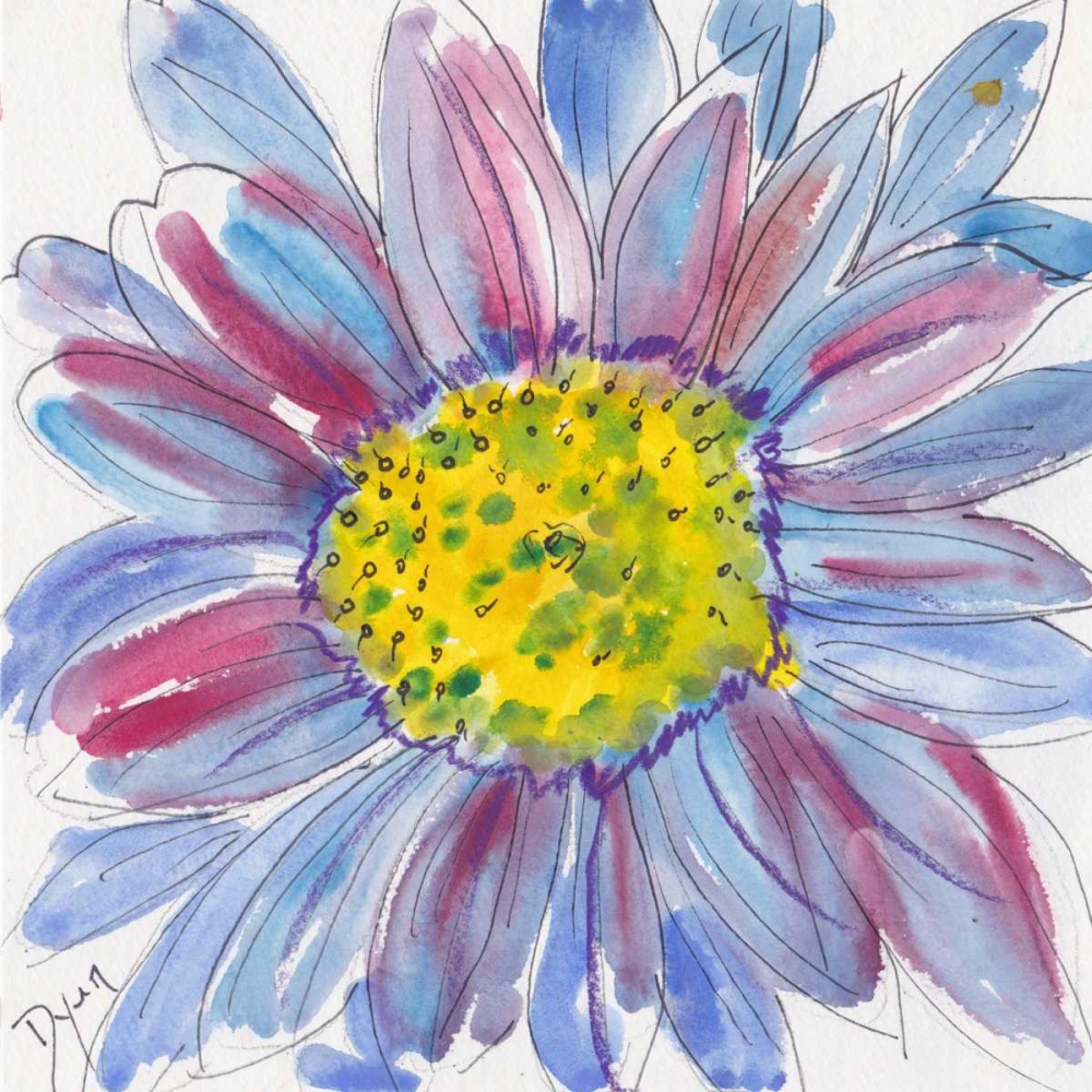 Serene Flower art print by Beverly Dyer for $57.95 CAD