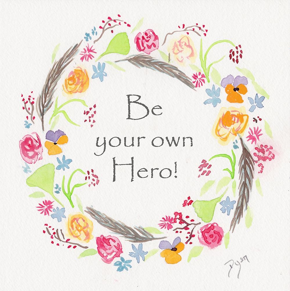 Hero Wreath art print by Beverly Dyer for $57.95 CAD
