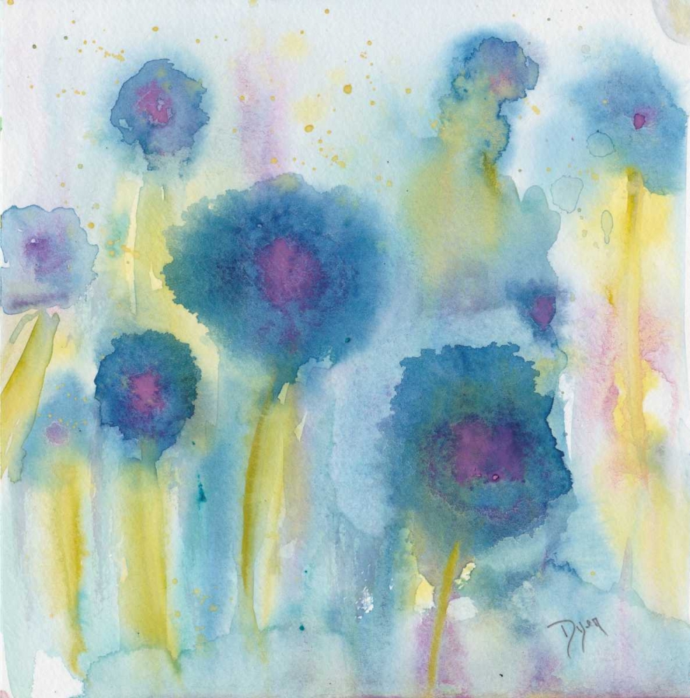 Wildflower Garden II art print by Beverly Dyer for $57.95 CAD